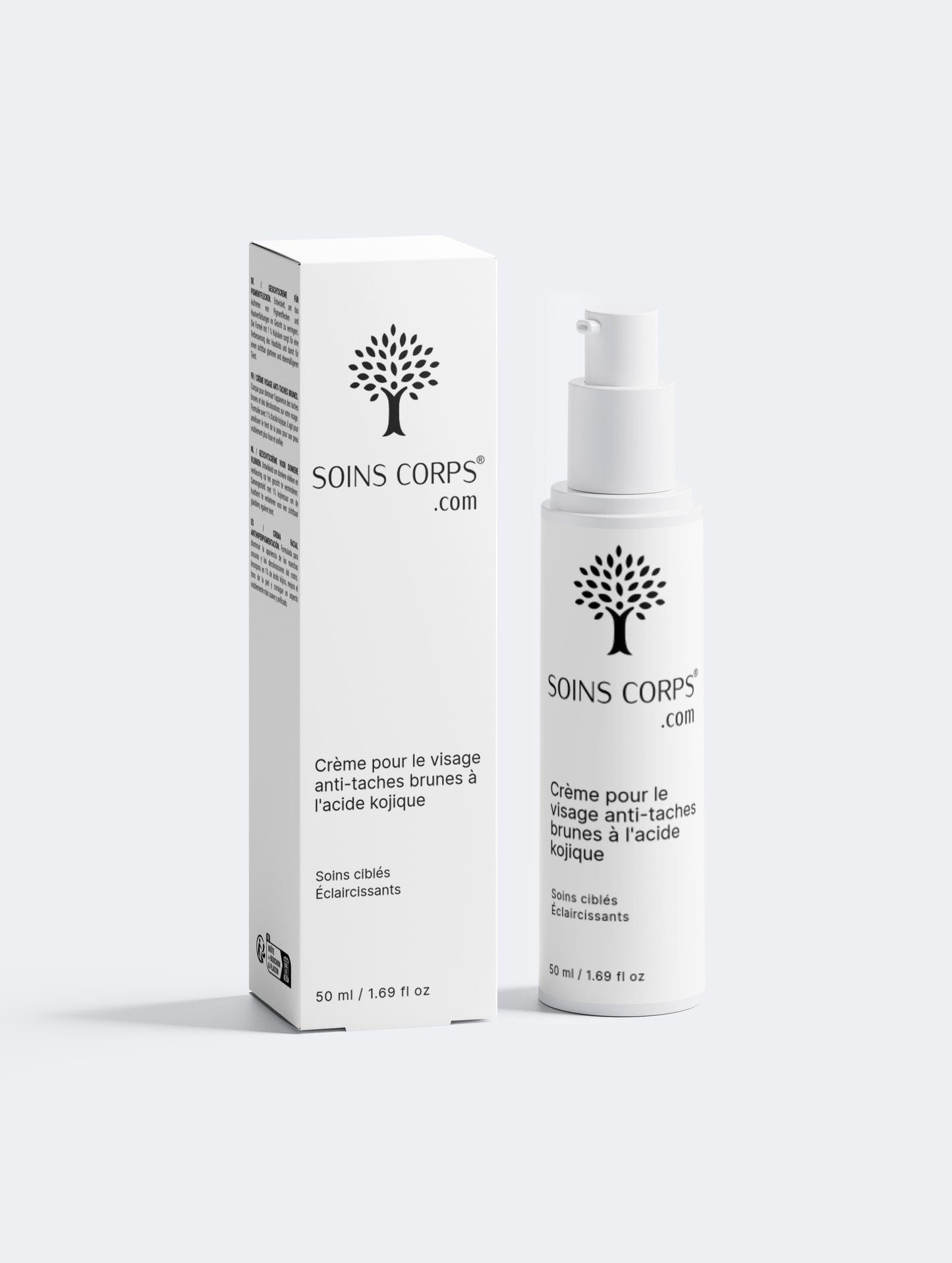 Crème Visage Anti-Taches Brunes à l’Acide Kojique 50ml