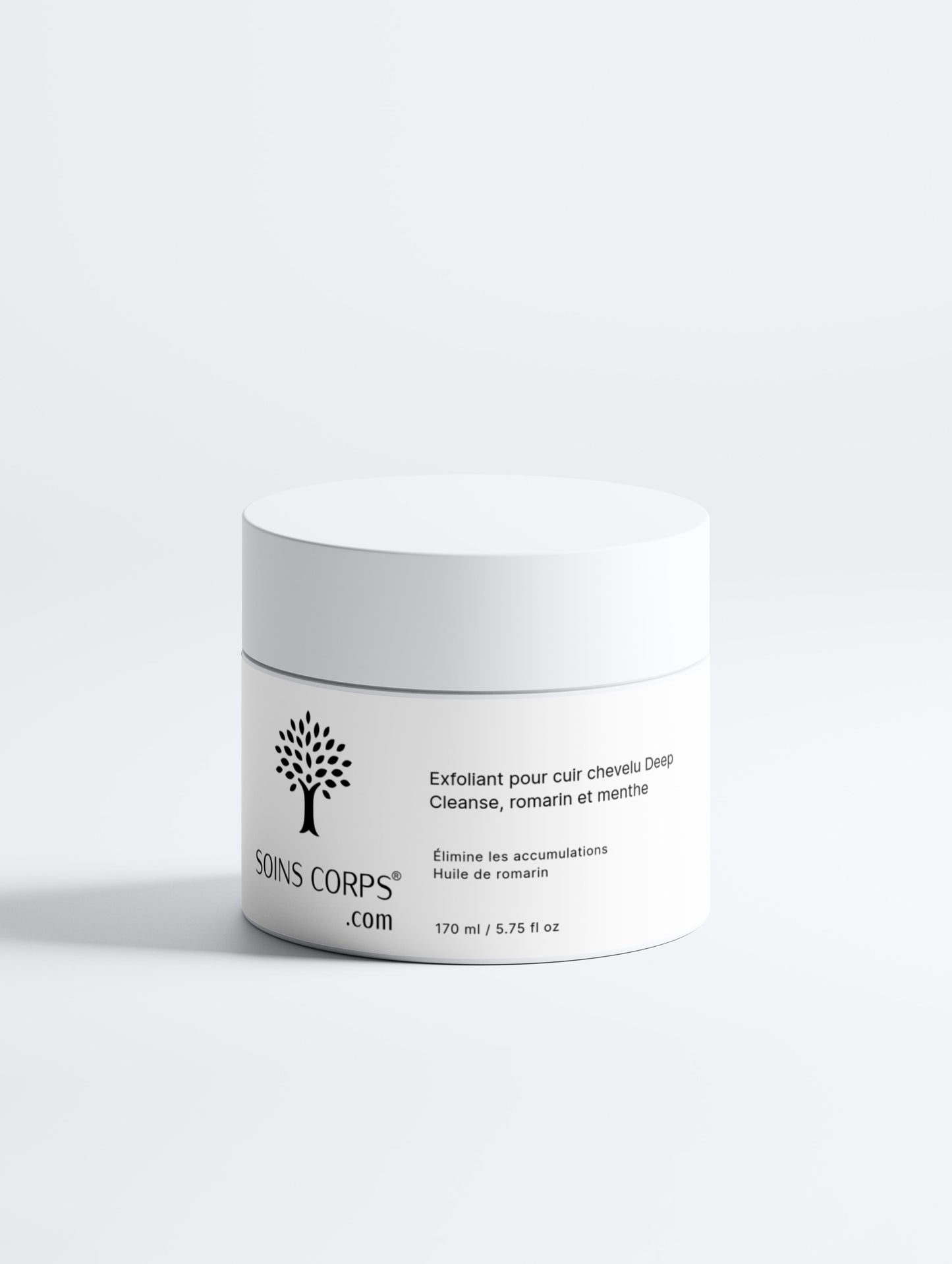 Exfoliant pour Cuir Chevelu Deep Cleanse – Romarin & Menthe –