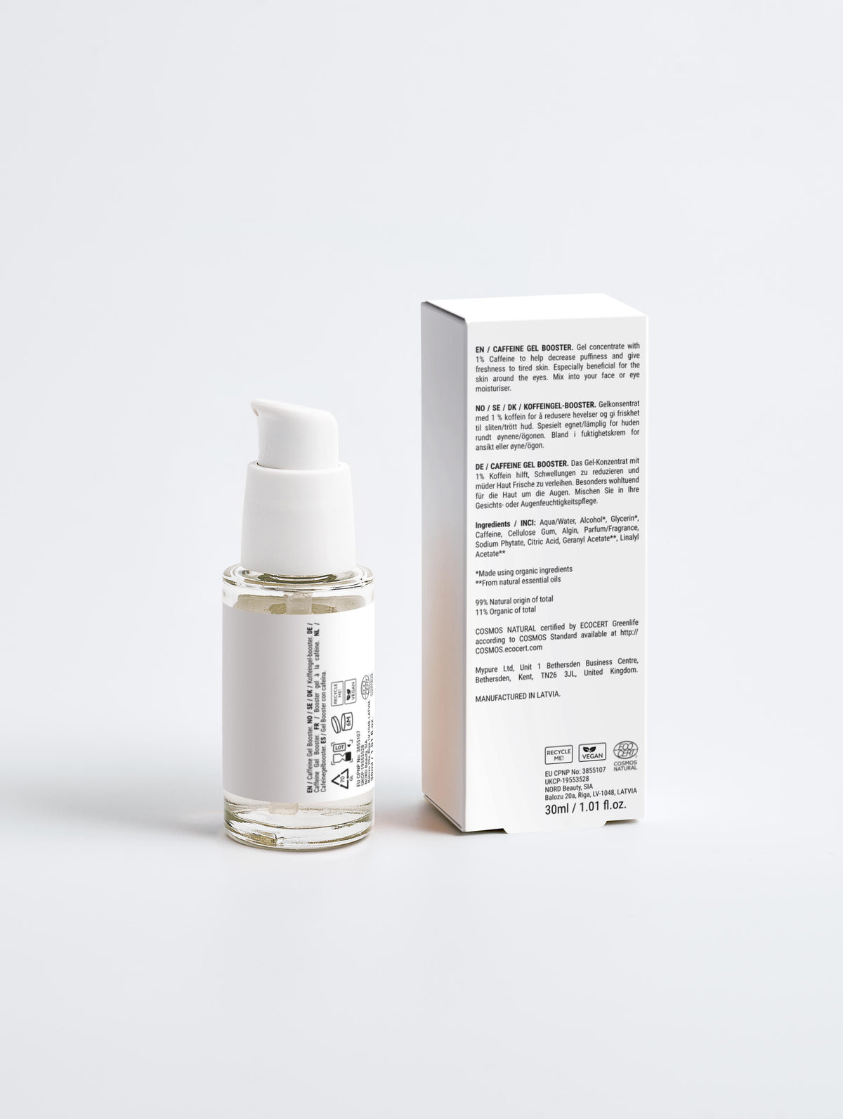Gel Booster à la Caféine 30ml